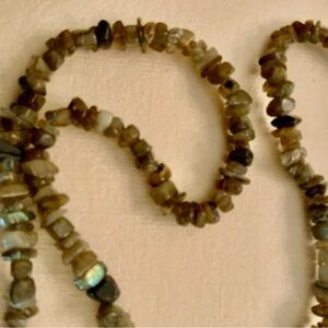 16 inch strand of semi precious/aventurine beads
